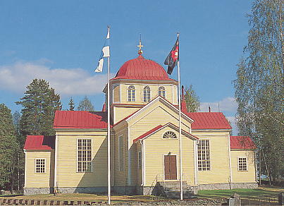 Uukuniemen kirkko.